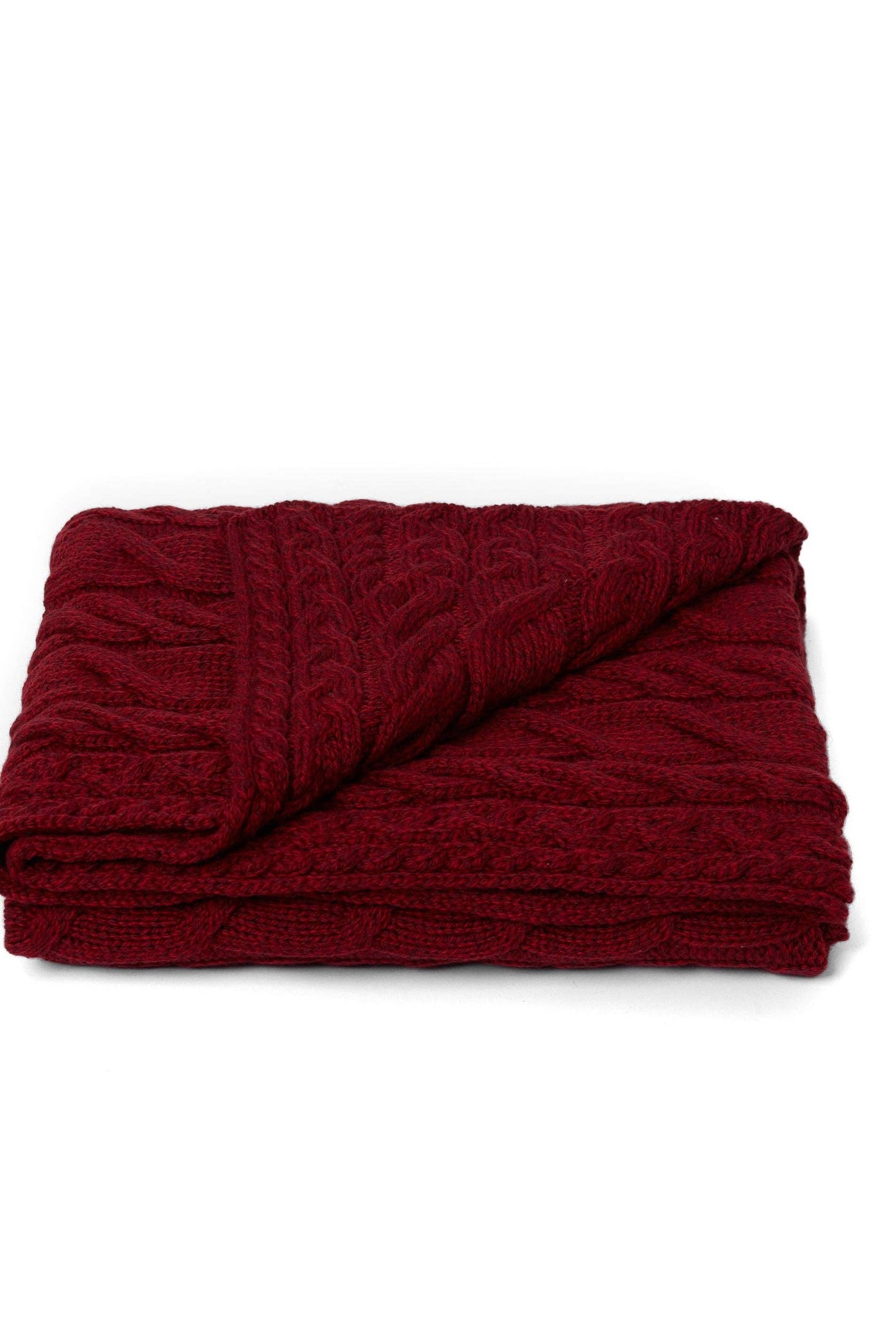 Silver Strand Supersoft Aran Cable Throw
