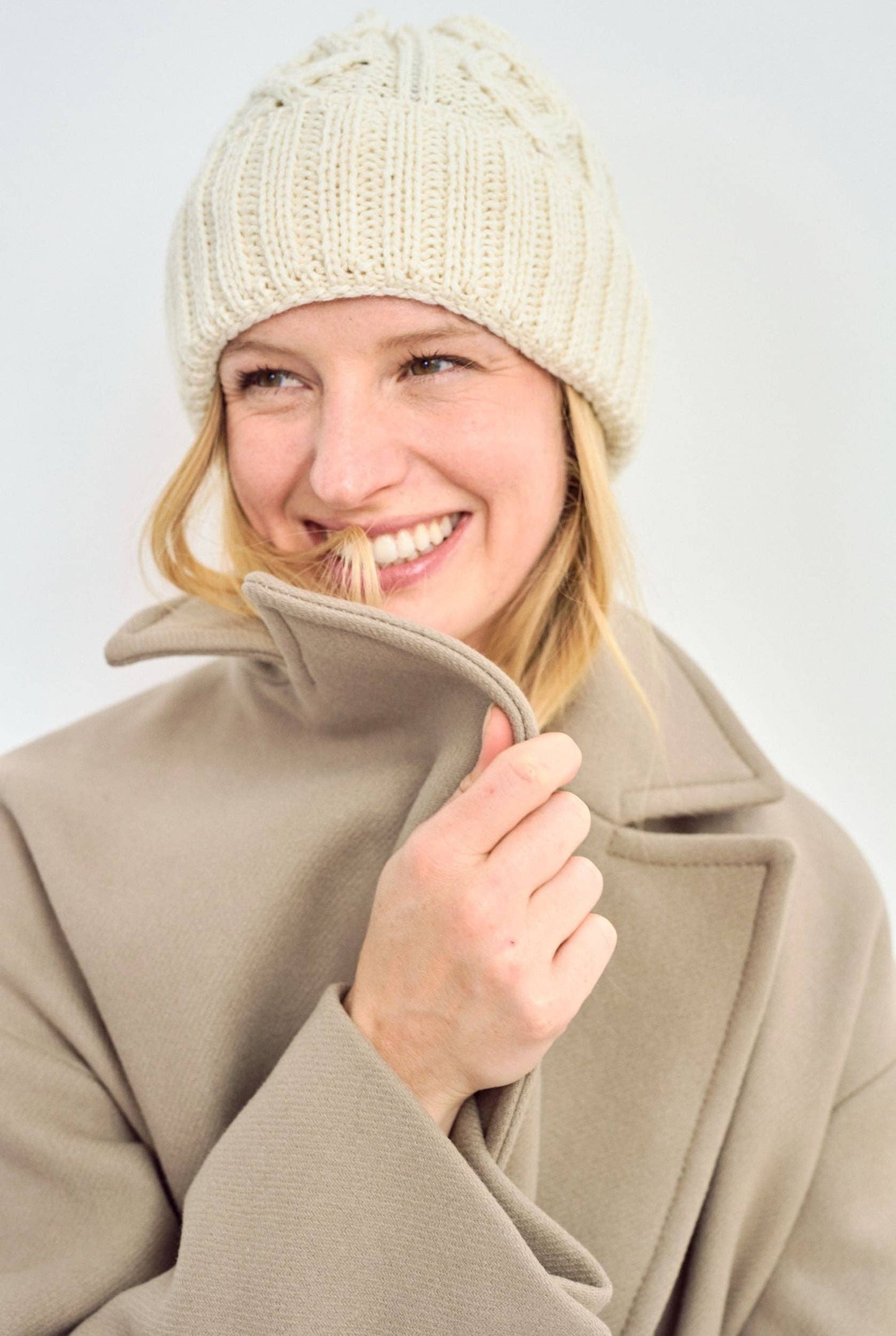 Mulranny Aran Diamond Stitch Hat
