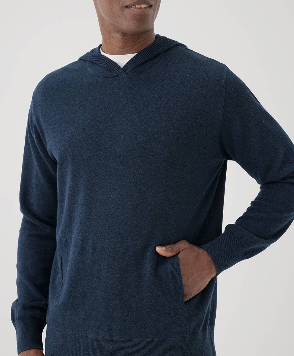 Men's Classic Fine Knit Hoodie