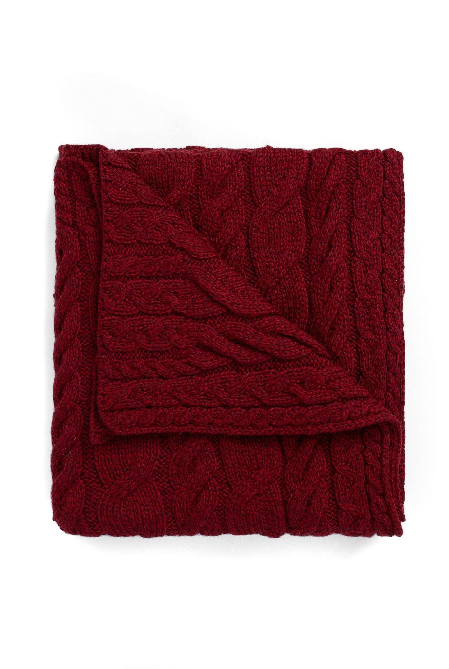 Silver Strand Supersoft Aran Cable Throw