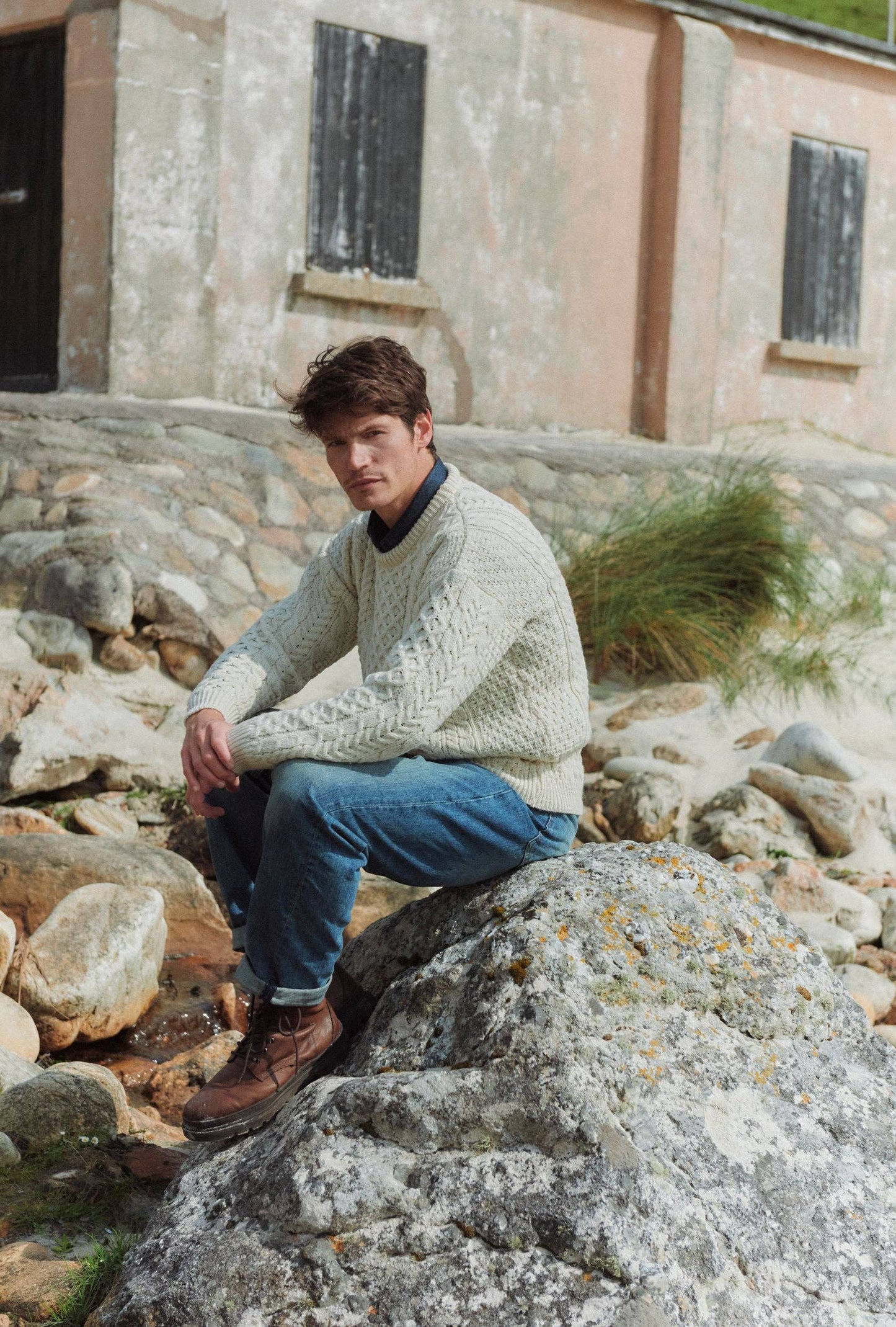 Inisheer Traditional Aran Sweater