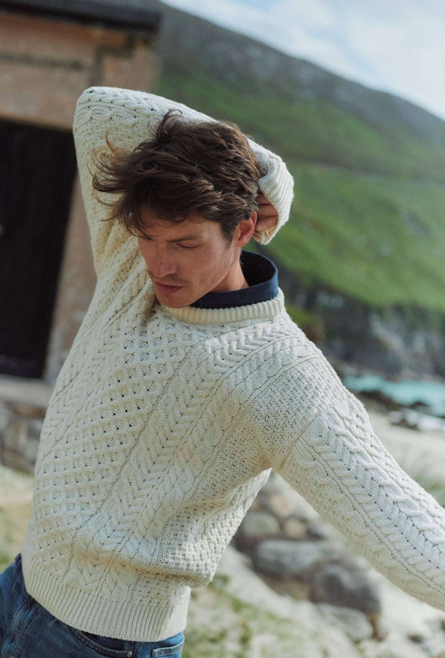 Inisheer Traditional Aran Sweater
