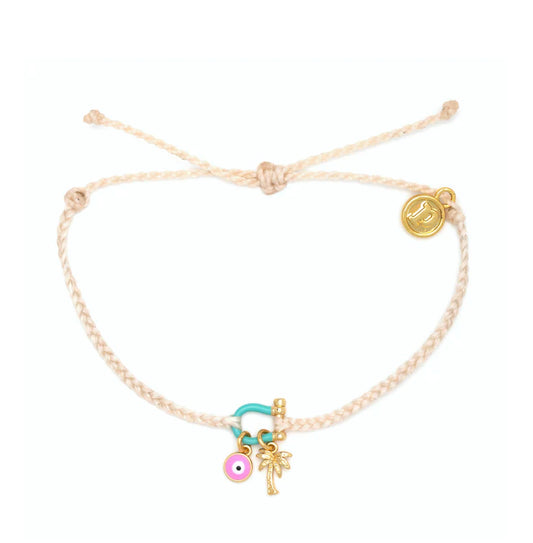 Bonne Chance Gold Charm Bracelet