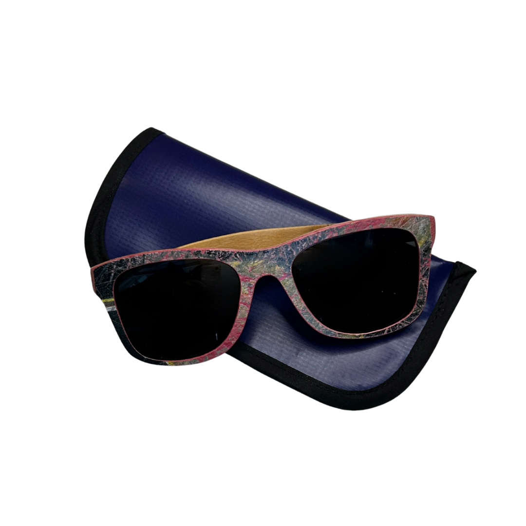 Polarized “Wayfarer” Recycled Skateboard Sunglasses