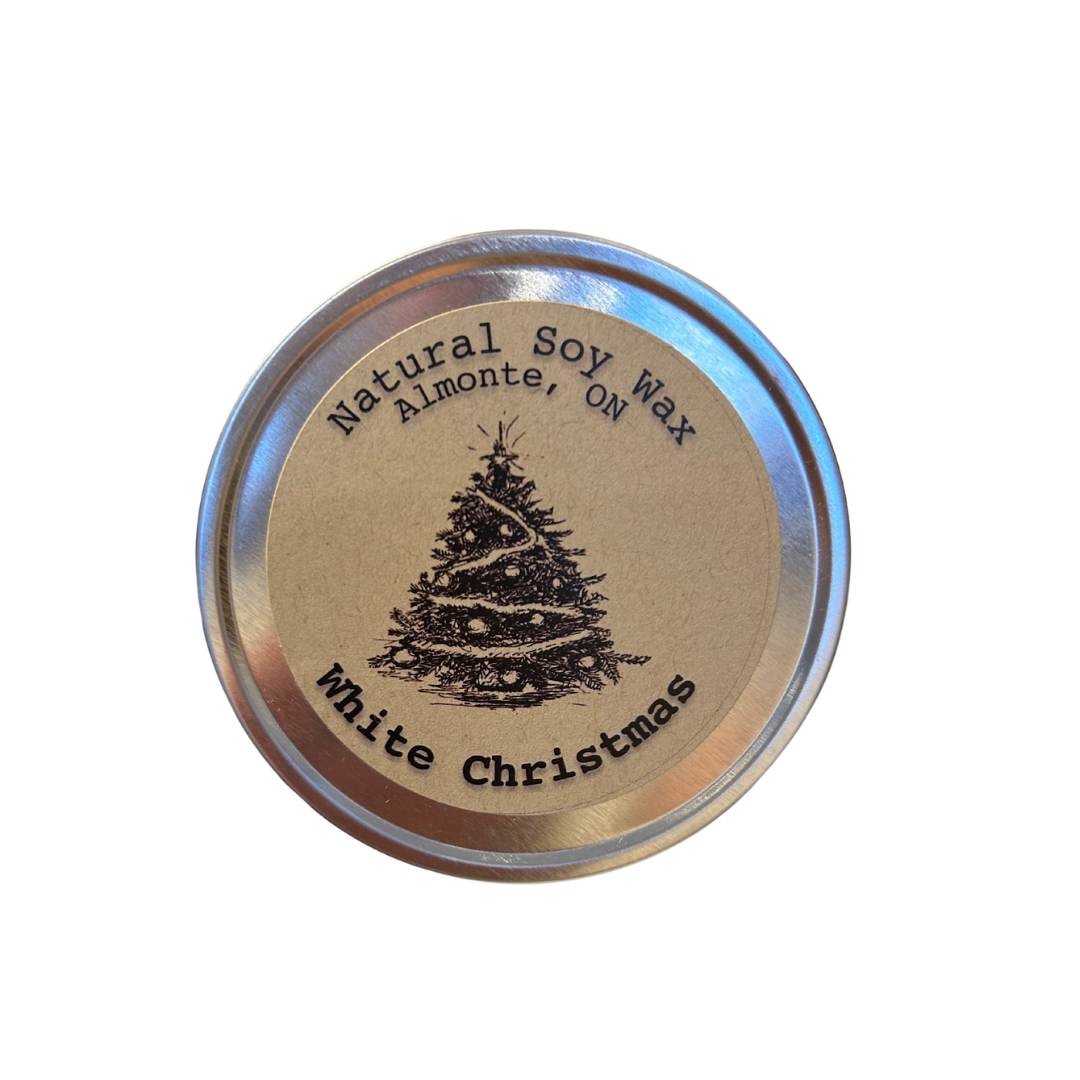 White Christmas Soy Candle