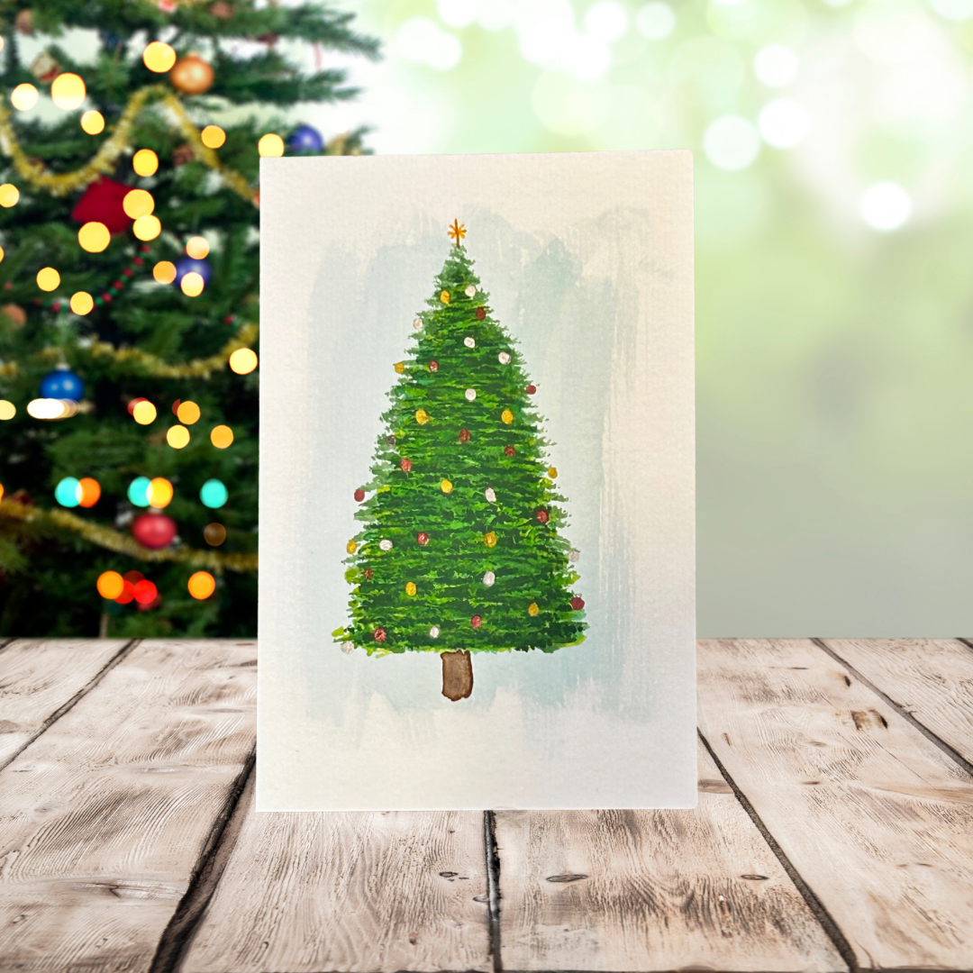 Hand Painted Holiday Cards