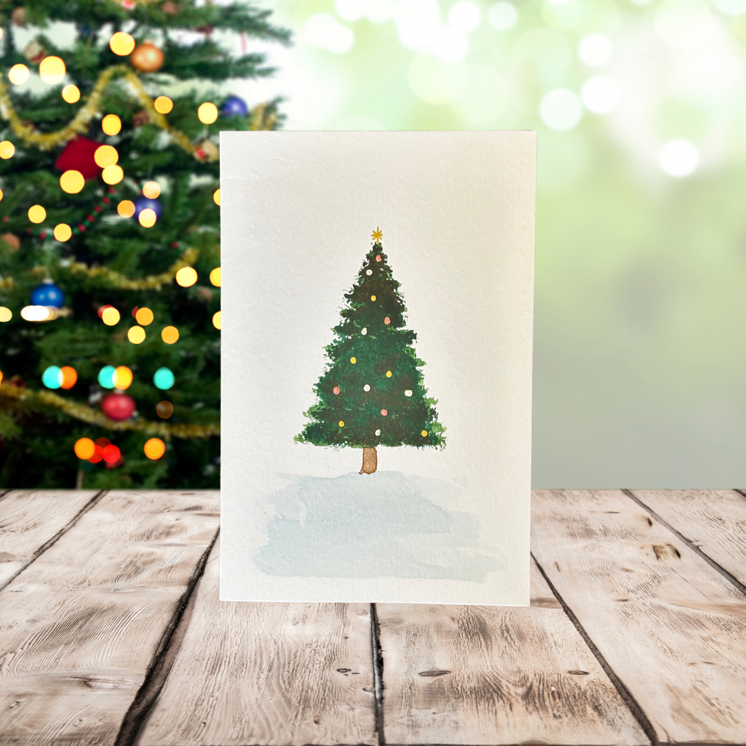 Hand Painted Holiday Cards