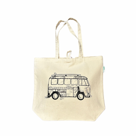 Van Life Bus Tote