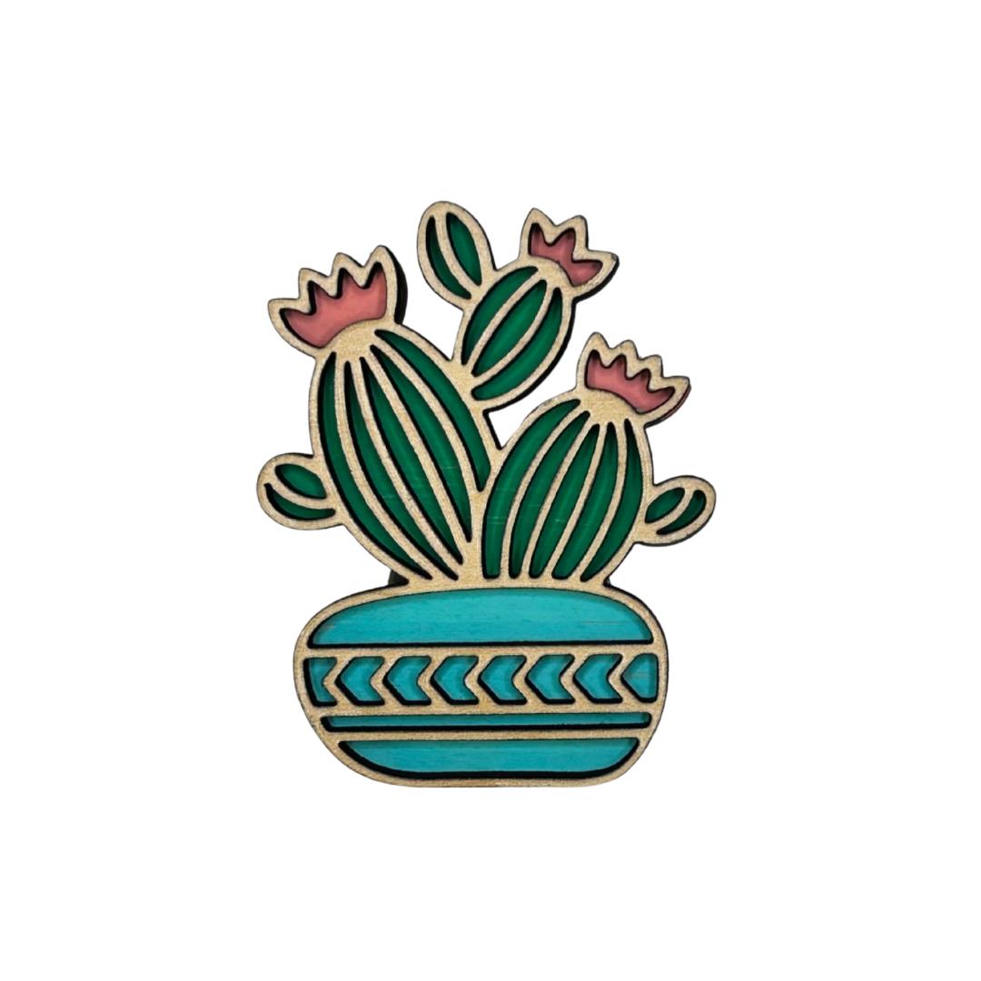 Fancy Succulent Magnets