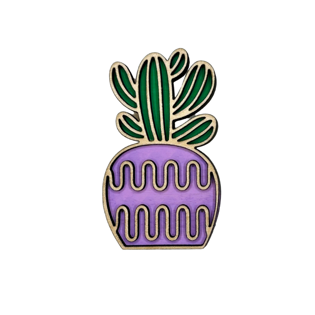 Fancy Succulent Magnets