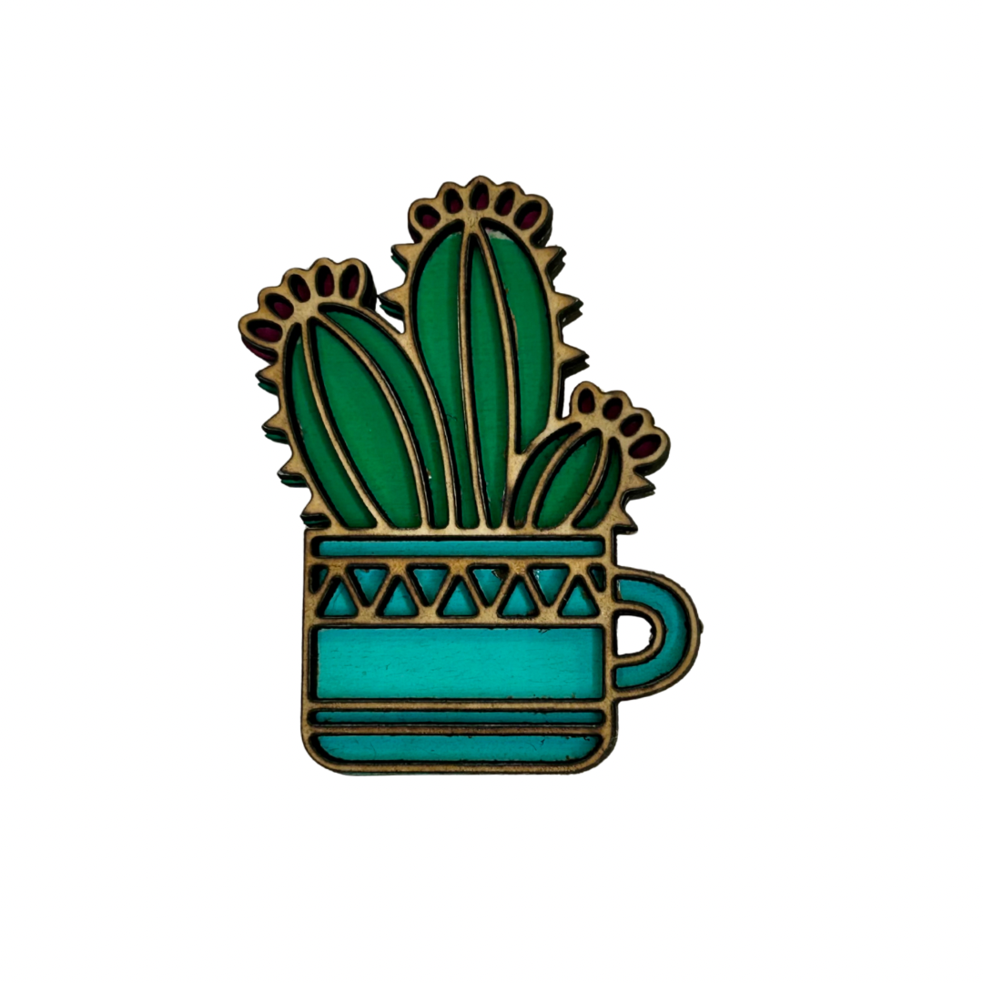 Fancy Succulent Magnets