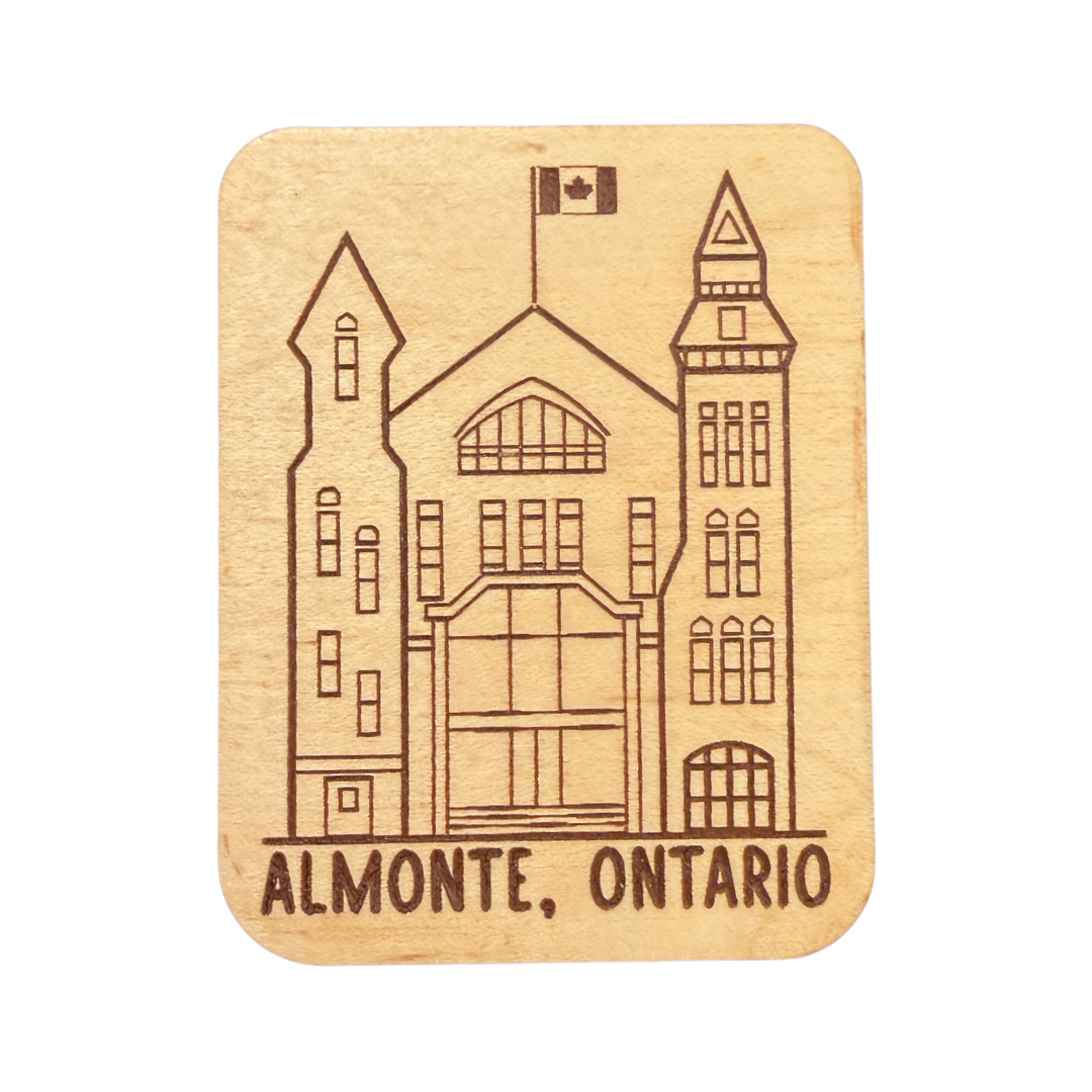Square Almonte Magnet