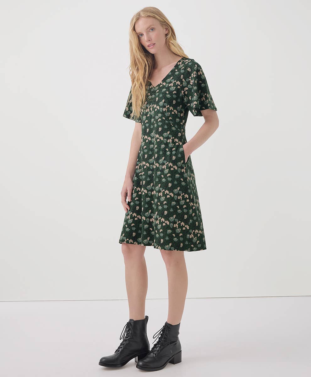Women's Fit & Flare Easy Dress
