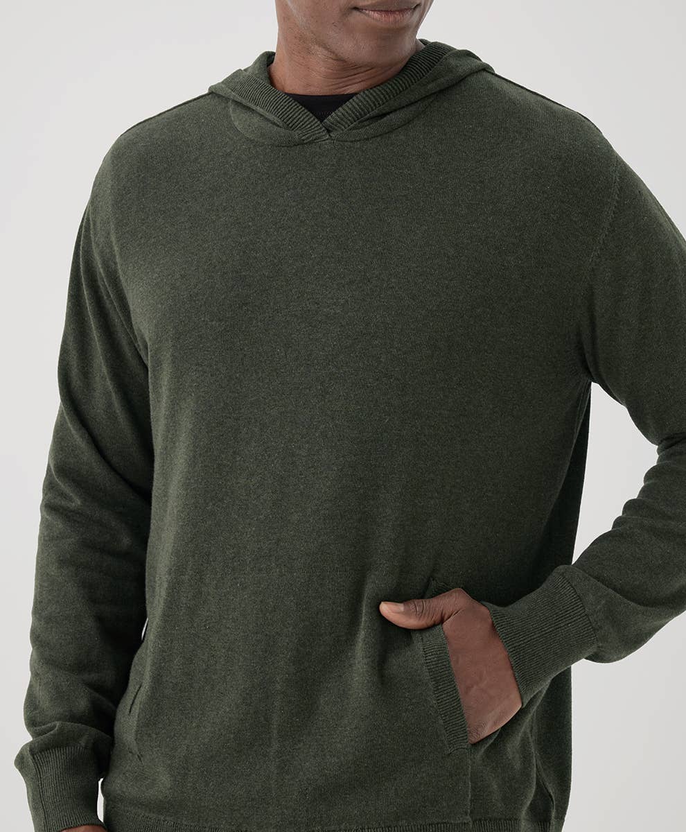 Men's Classic Fine Knit Hoodie