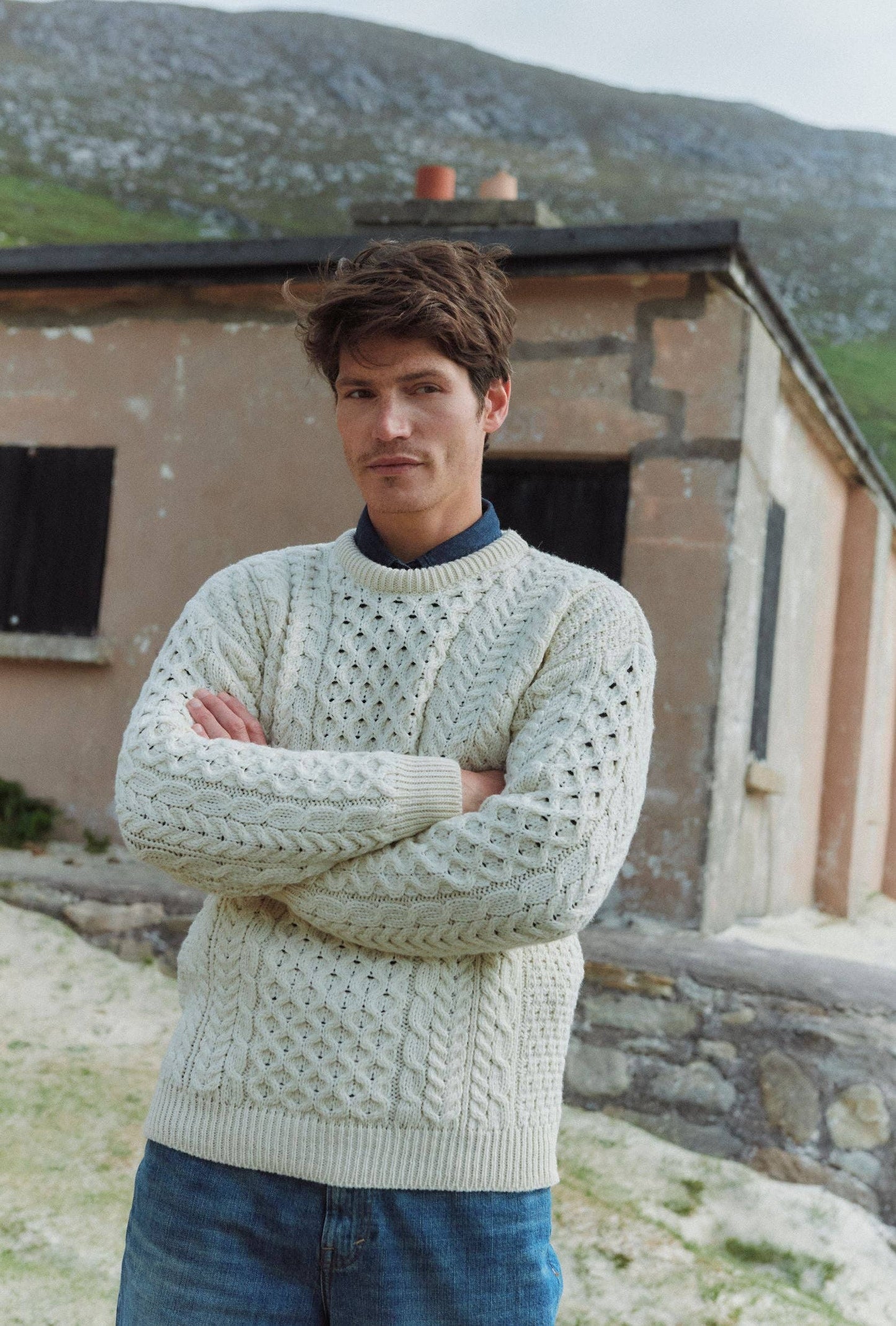 Inisheer Traditional Aran Sweater
