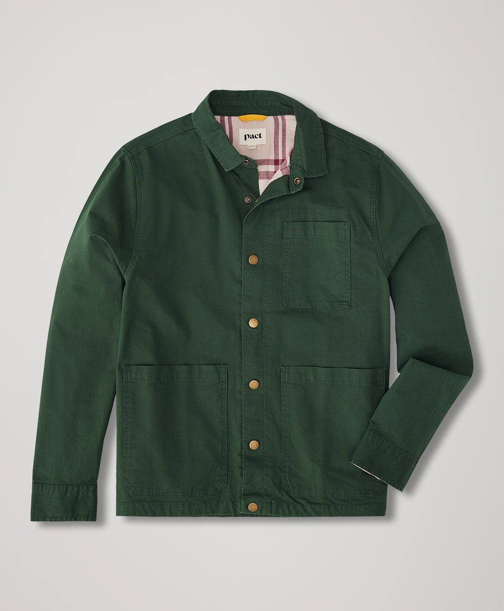 Canvas Flannel Lined Jacket