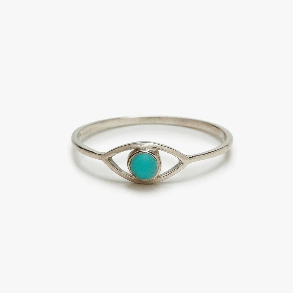 Gemstone Eye Ring