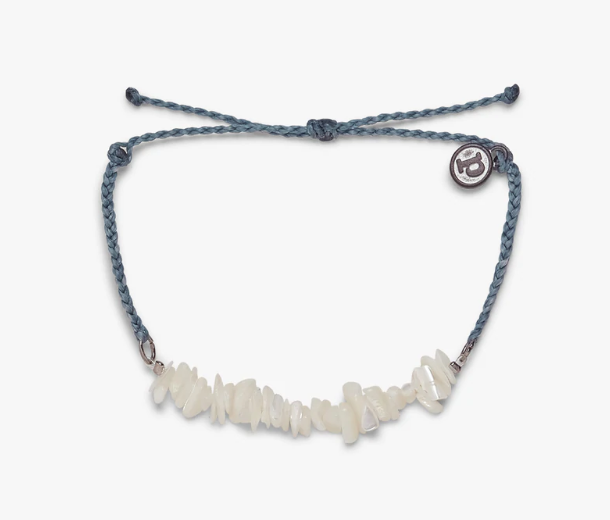 Mother of Pearl Shell Chip Bracelet