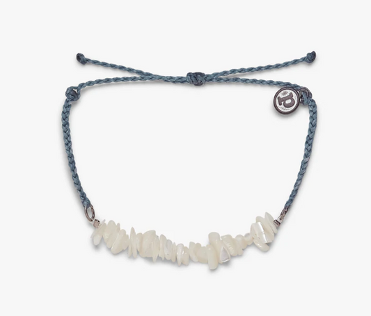 Mother of Pearl Shell Chip Bracelet