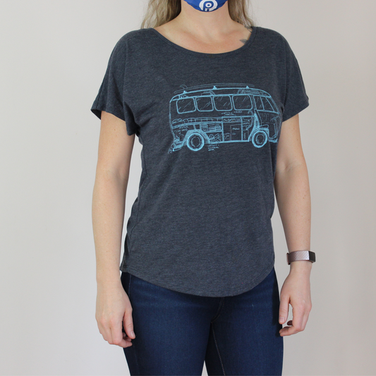 VW Bus Dolman Tee