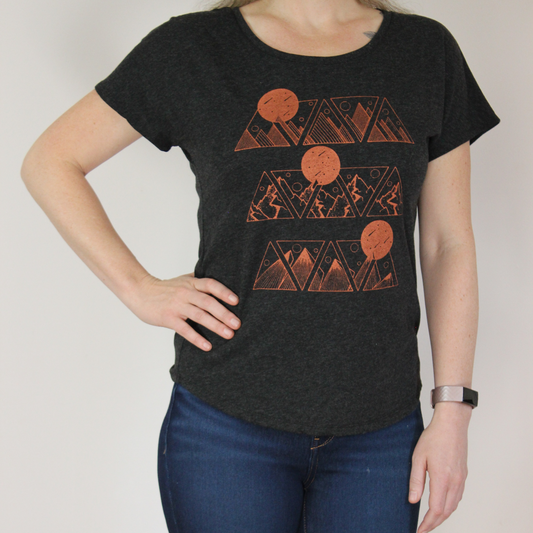 3 Moon Dolman Tee