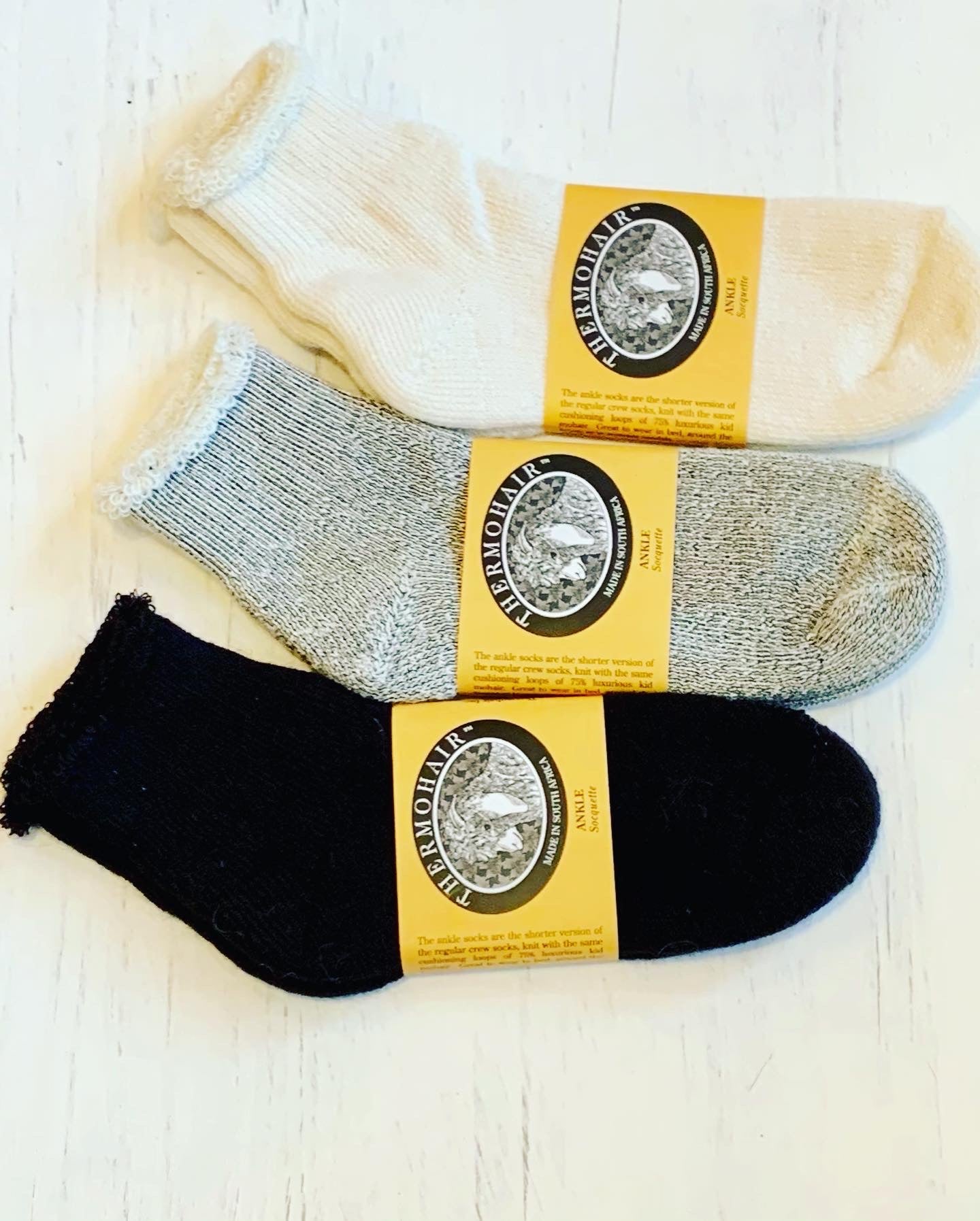 Mohair Ankle Sock