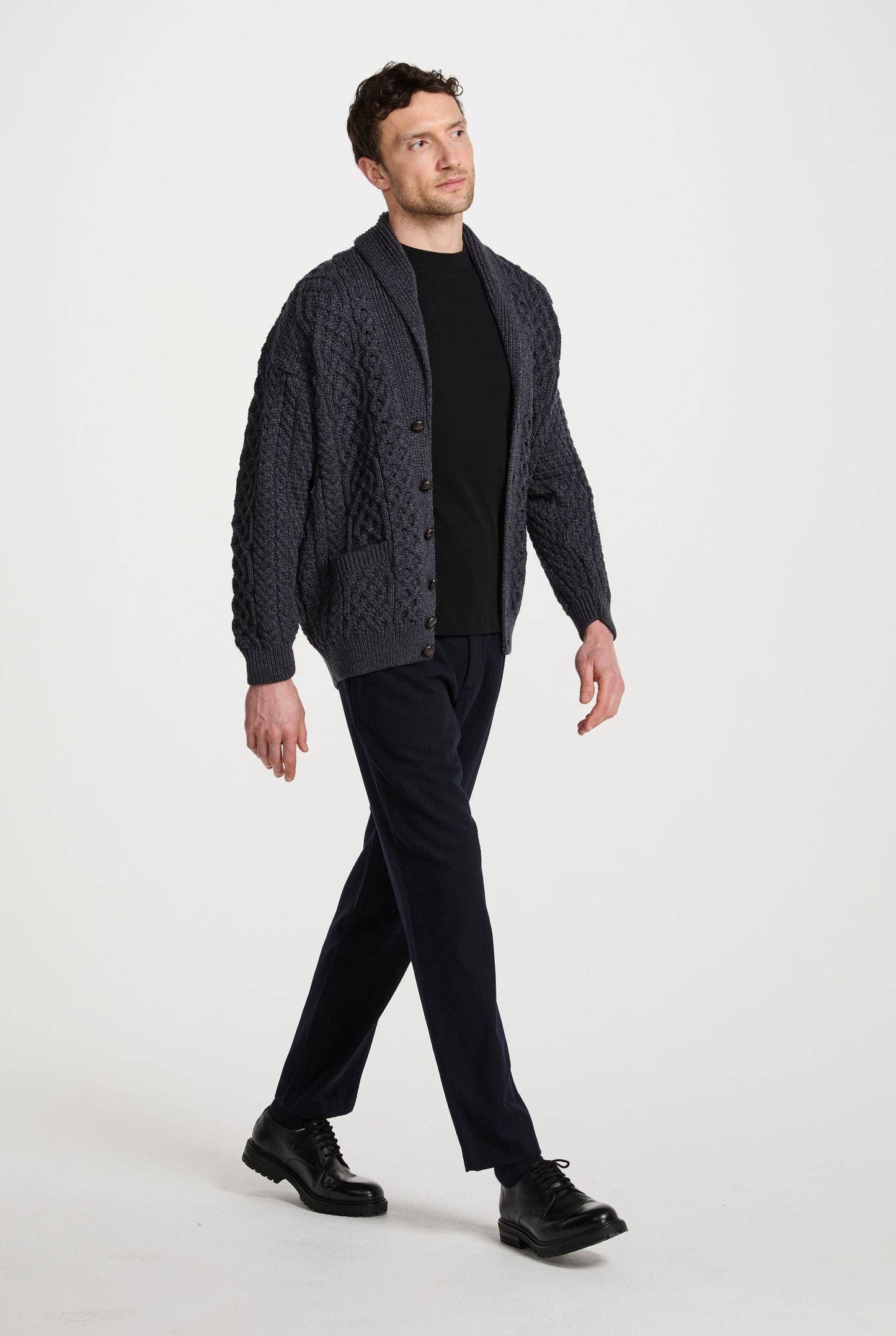 Clare Island Aran Cardigan