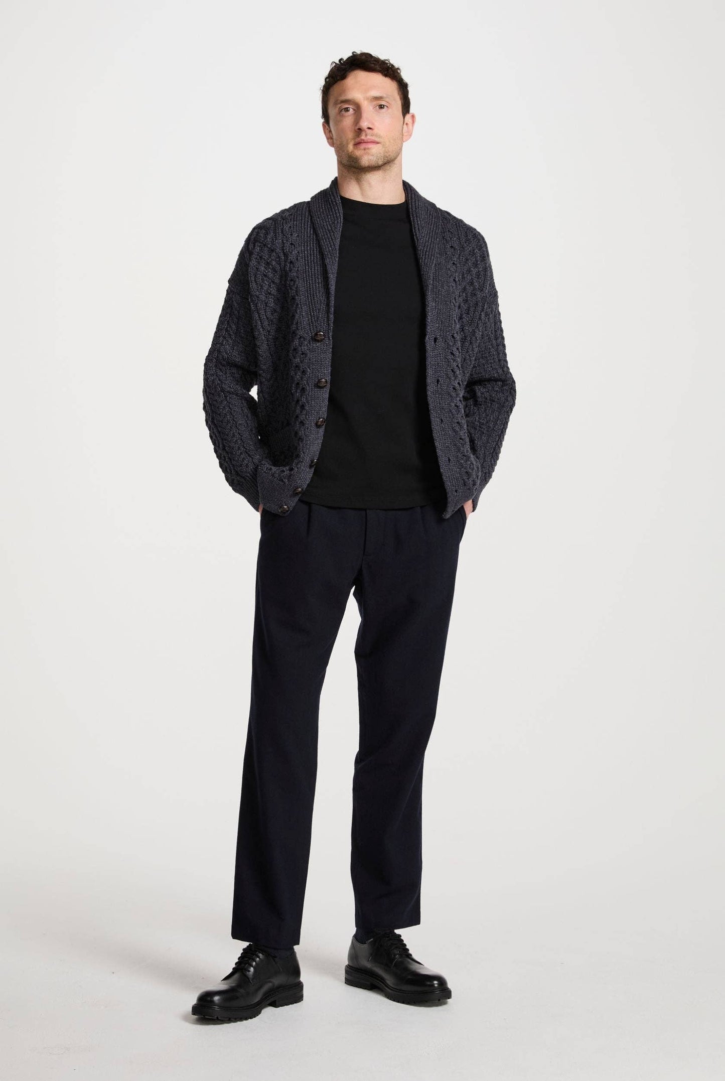 Clare Island Aran Cardigan