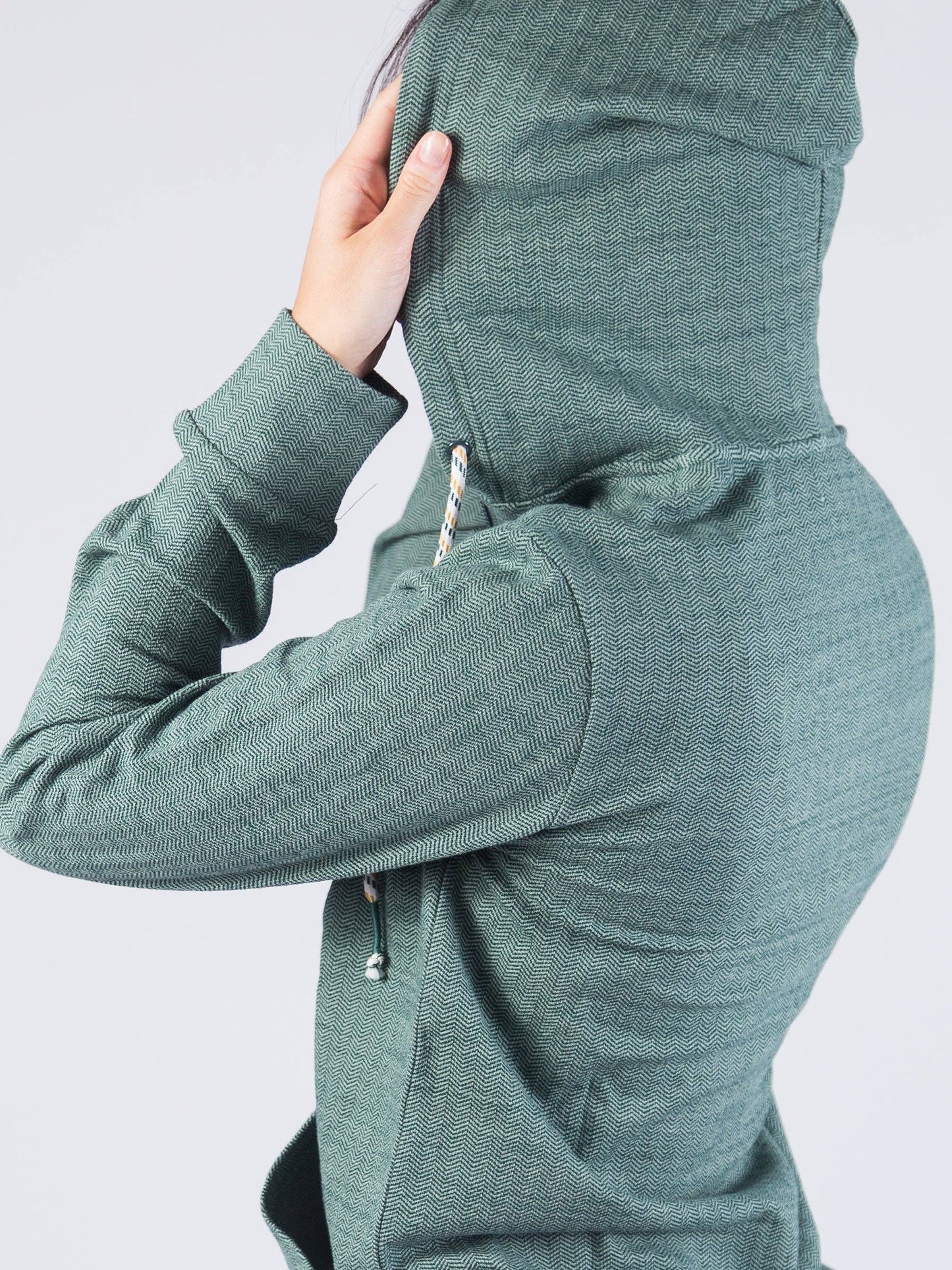 Organic Full Zip Stretch Hoodie