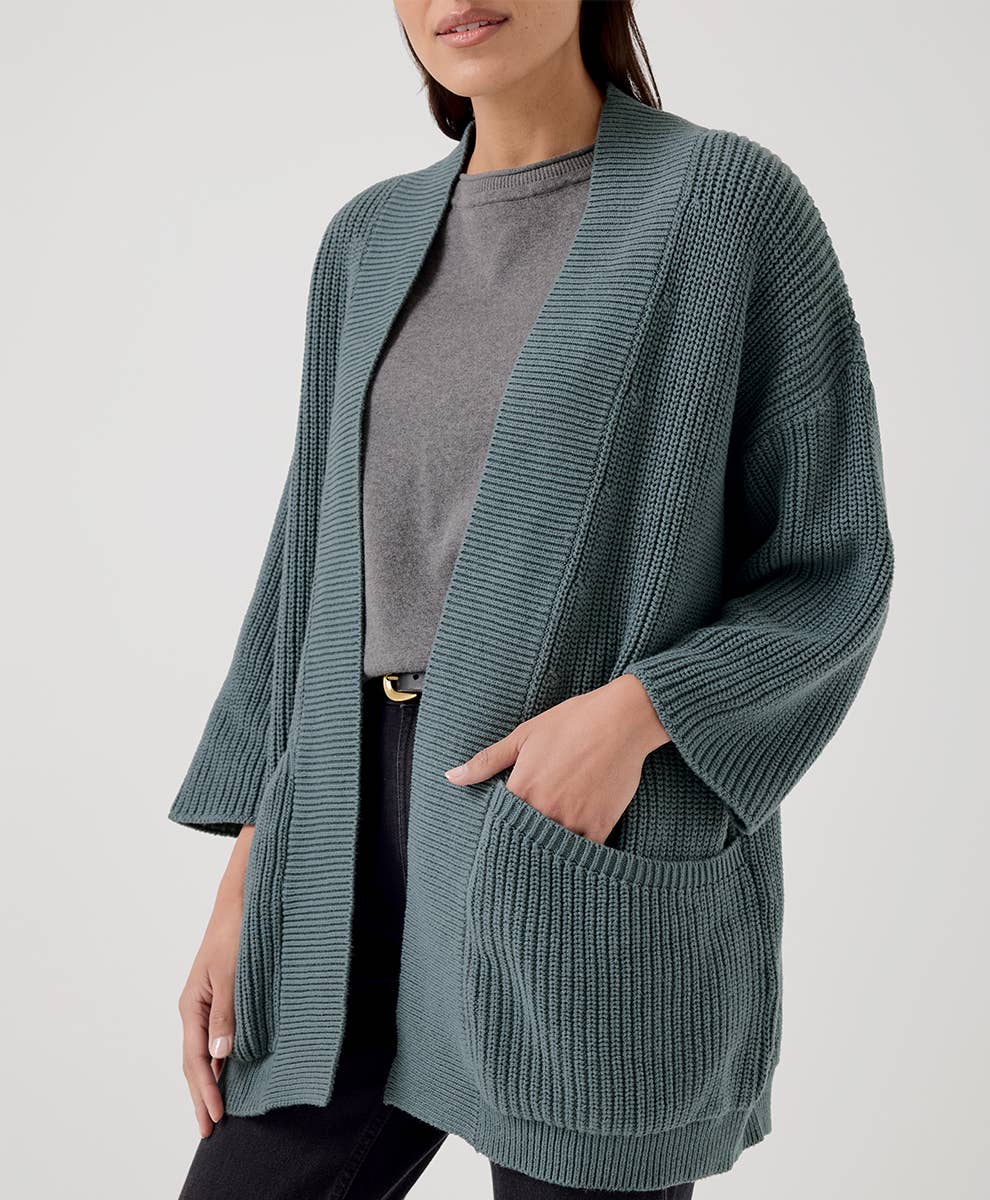 Luxe Knit Open Coatigan