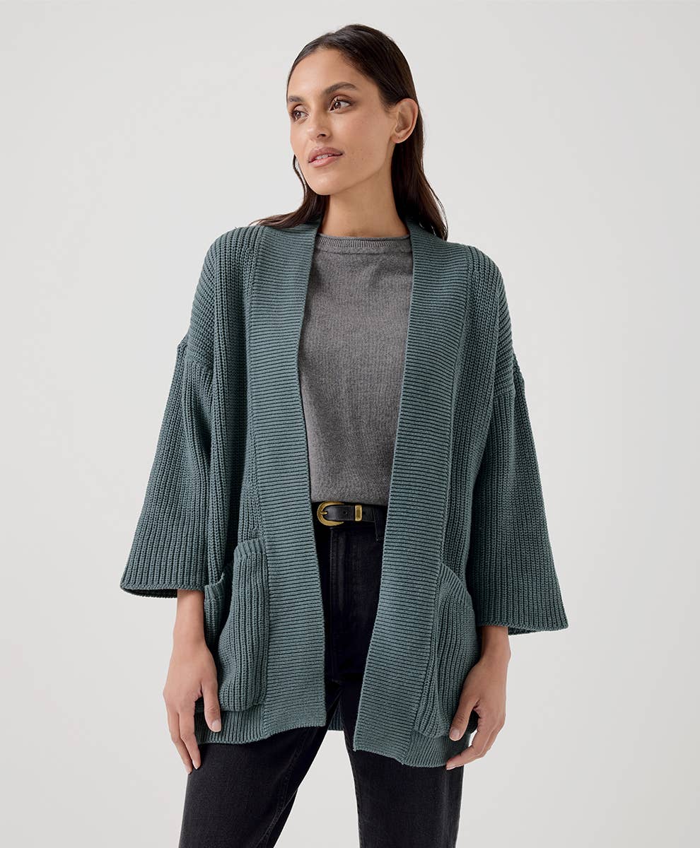 Luxe Knit Open Coatigan