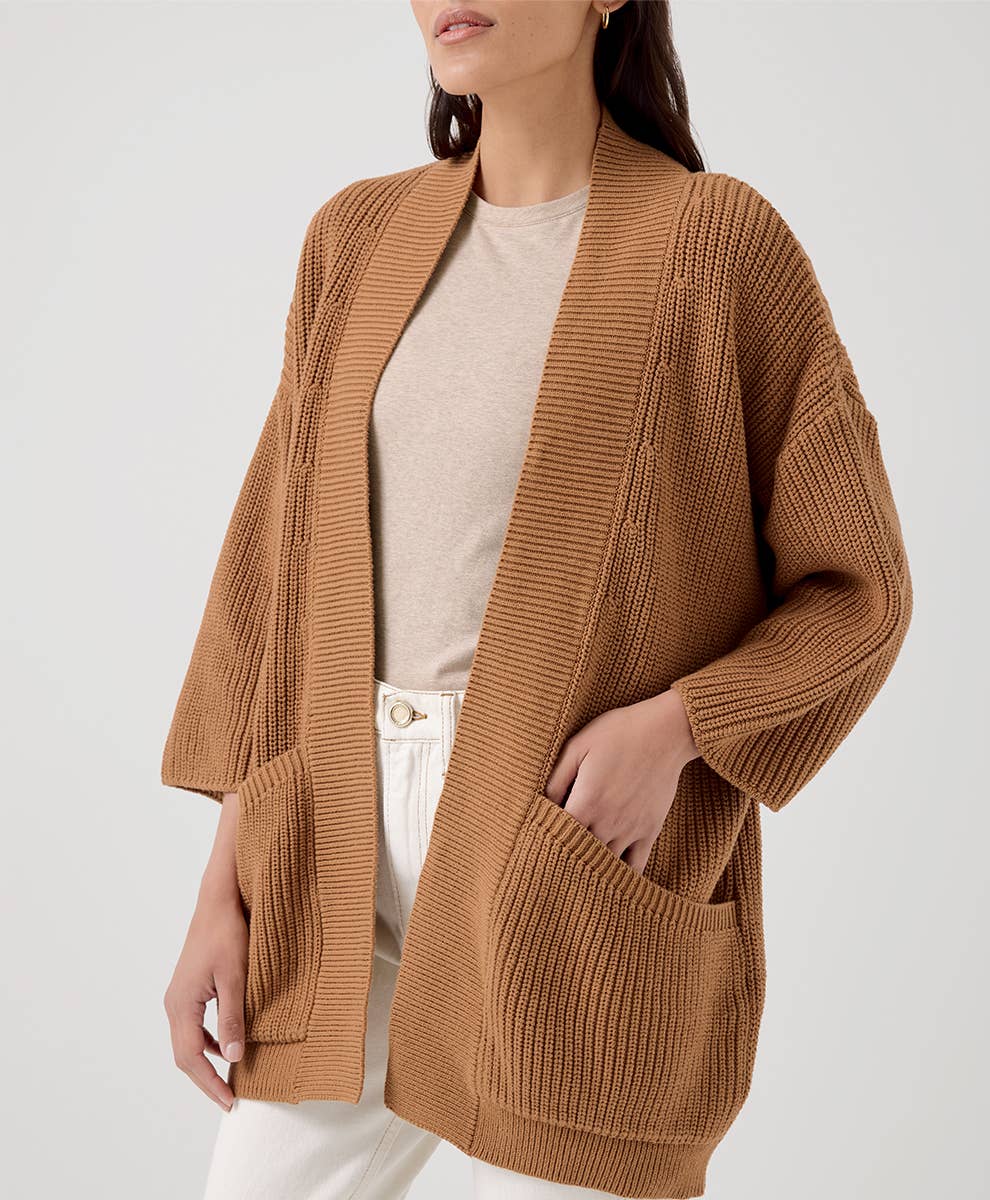 Luxe Knit Open Coatigan