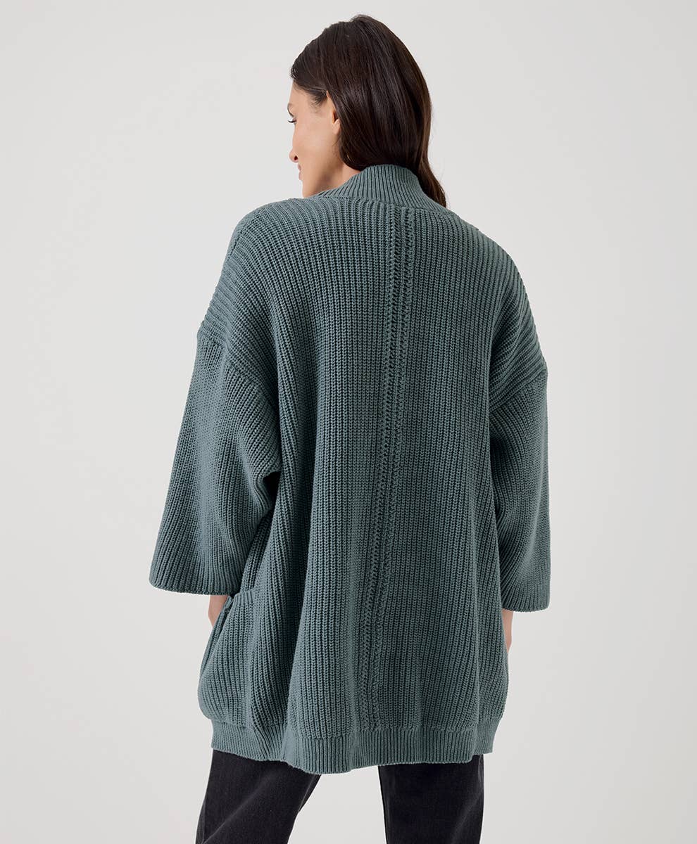 Luxe Knit Open Coatigan