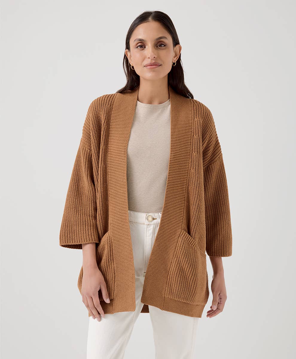 Luxe Knit Open Coatigan