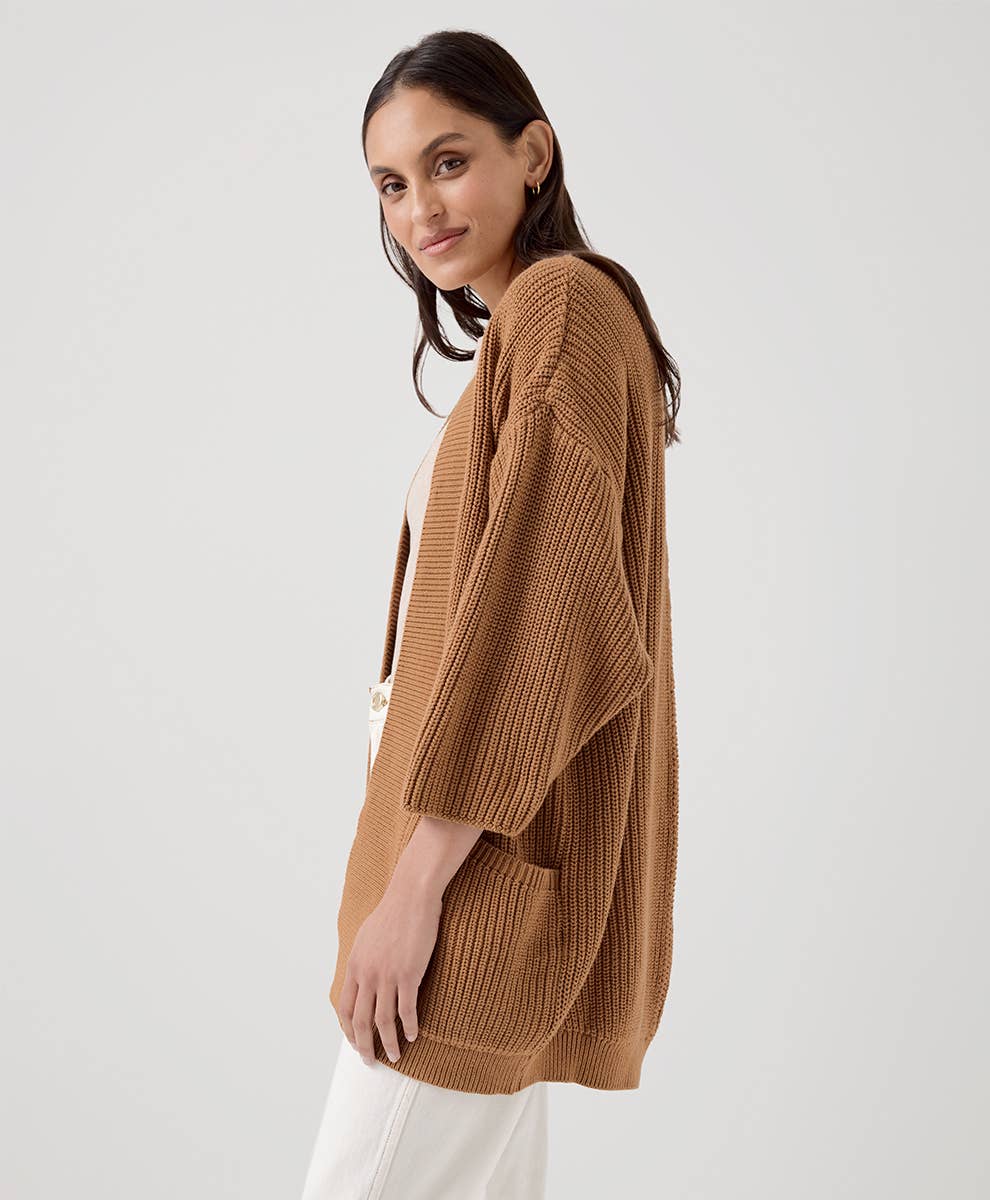 Luxe Knit Open Coatigan