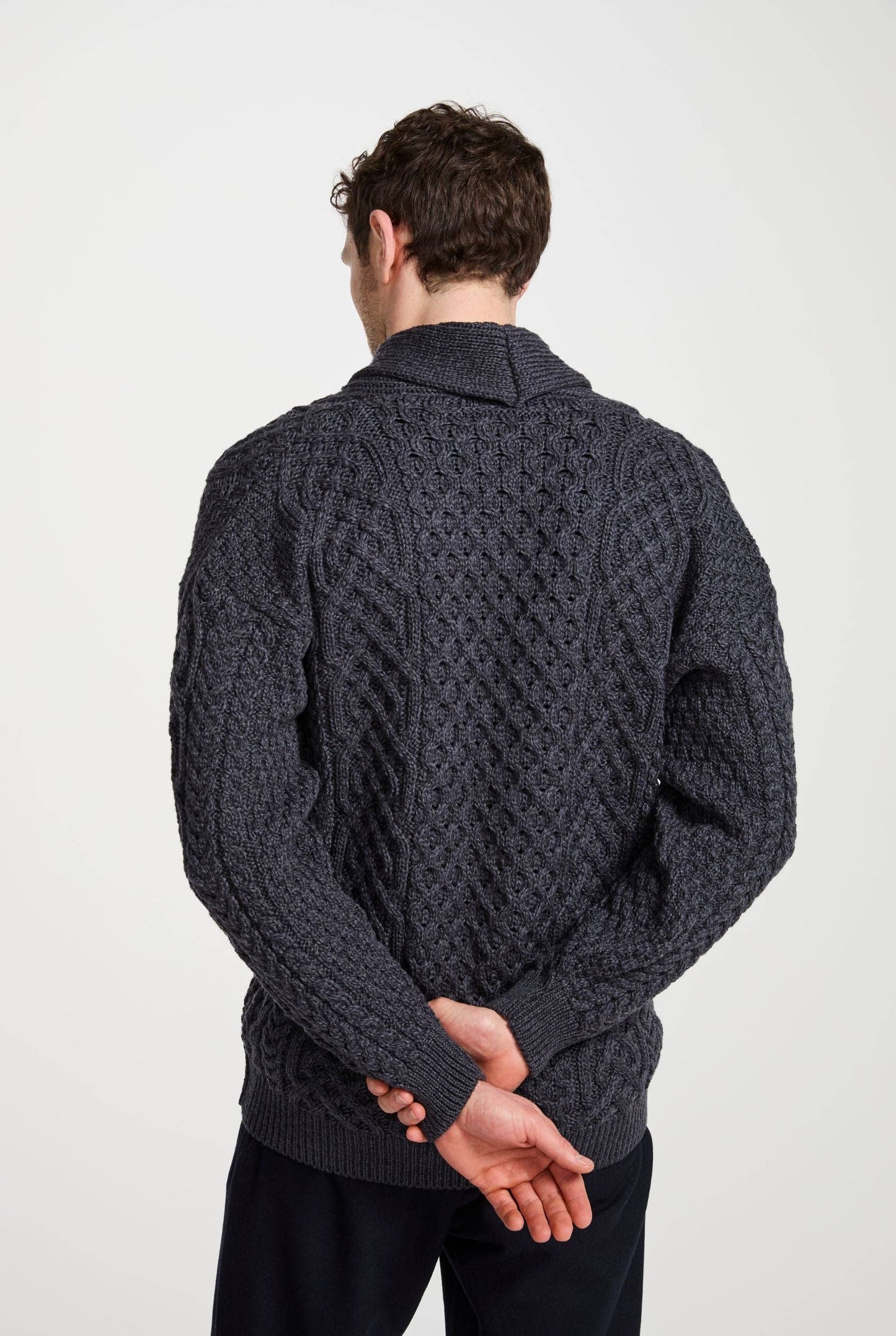 Clare Island Aran Cardigan