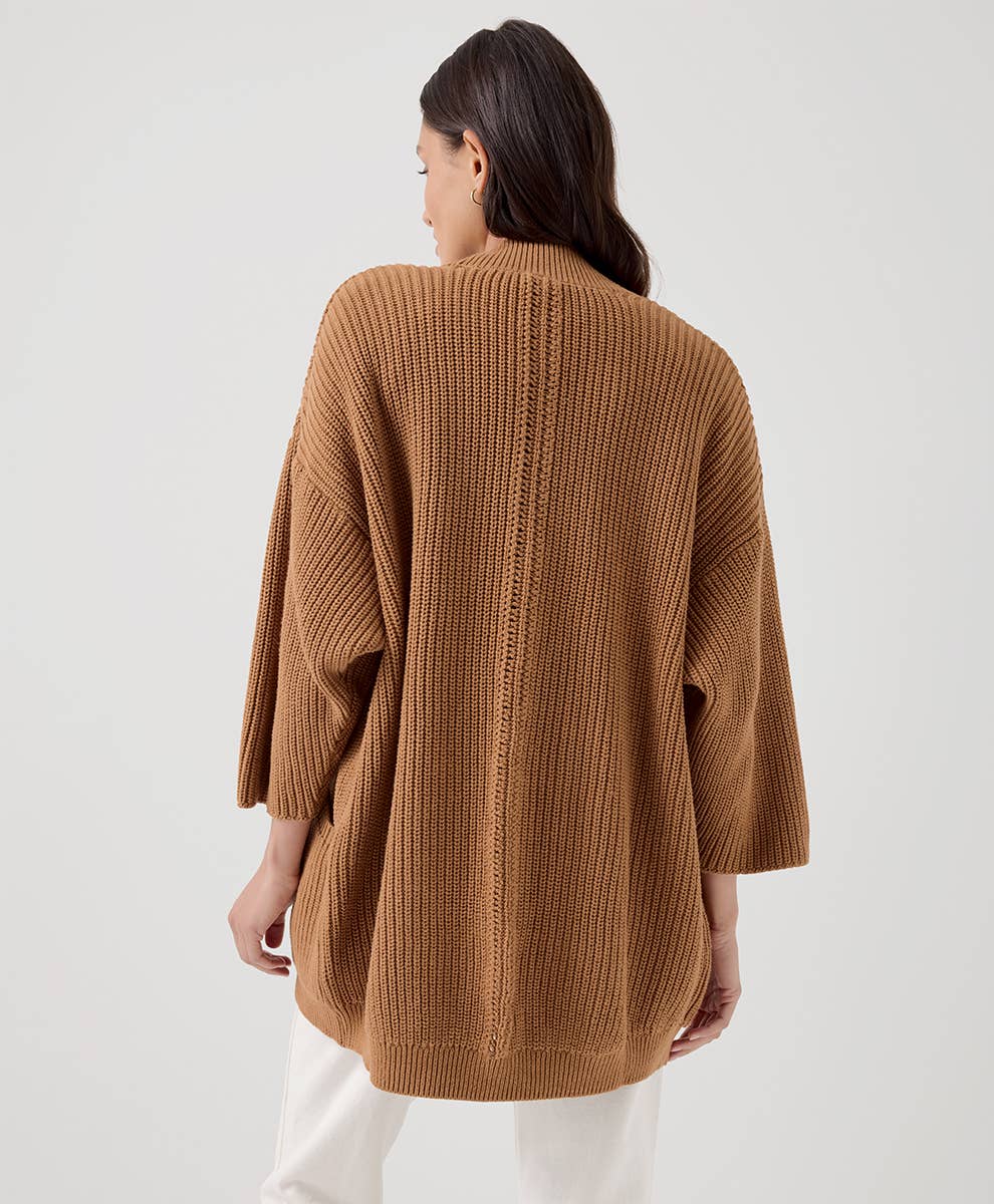 Luxe Knit Open Coatigan