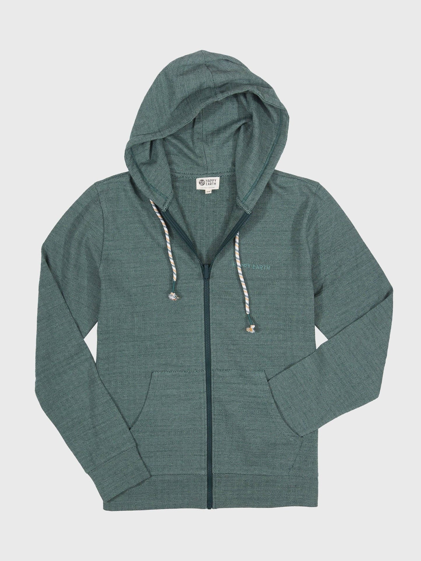 Organic Full Zip Stretch Hoodie