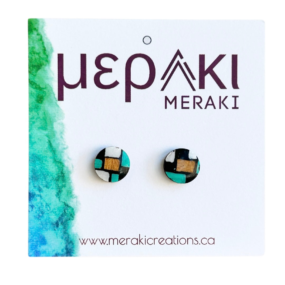 Meraki Wood Earrings