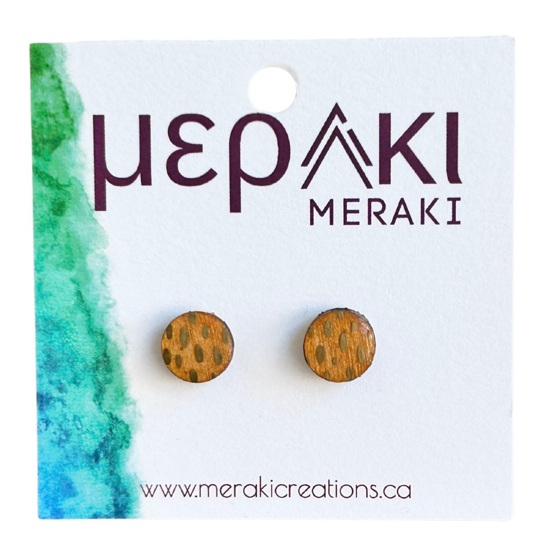 Meraki Wood Earrings