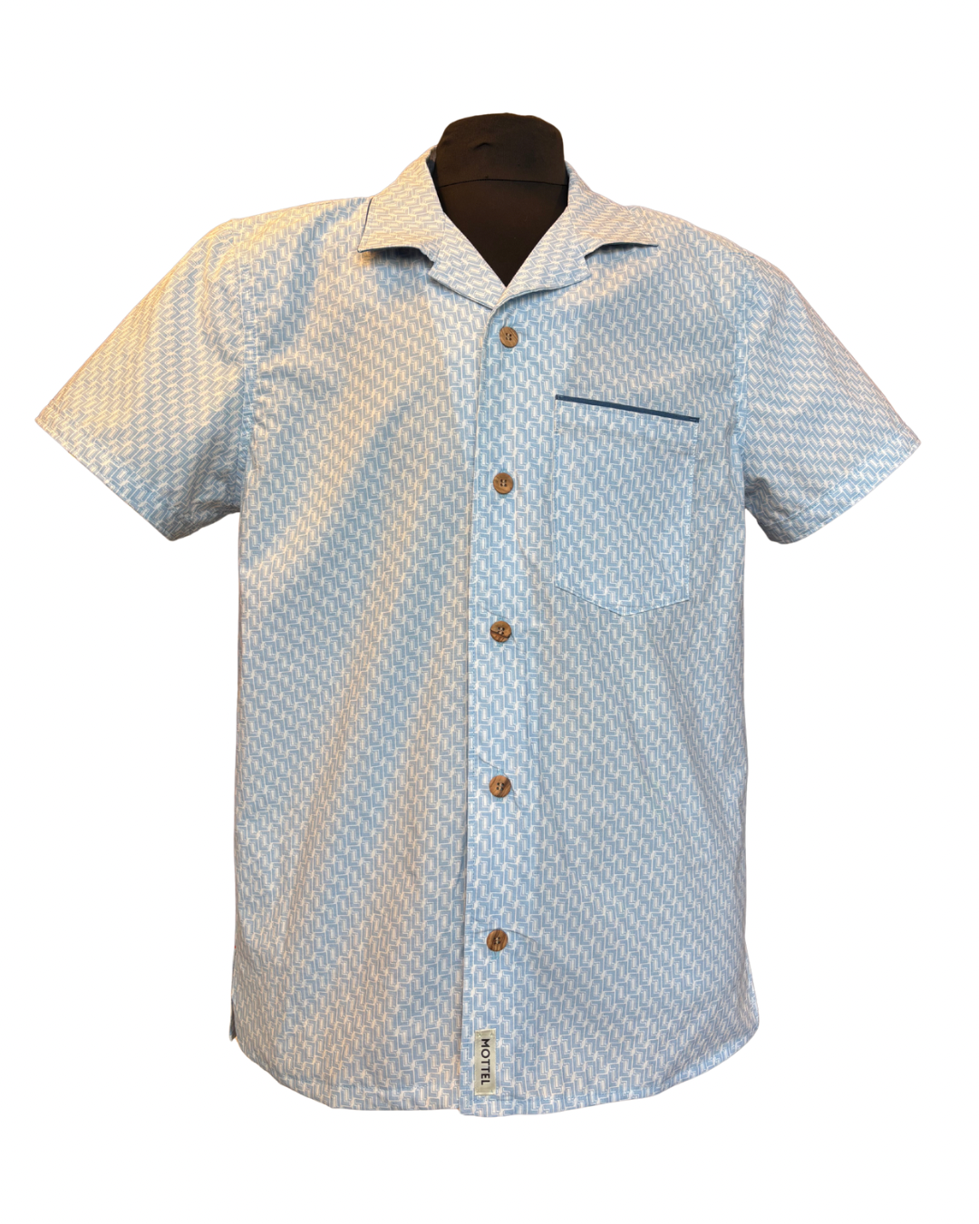 Mottel Havana Collar Button Down Shirts