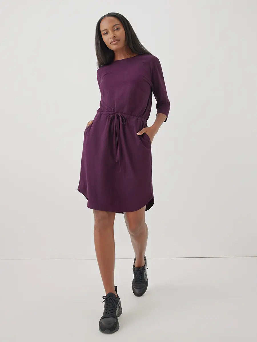 Relaxed Tie Waist Dress