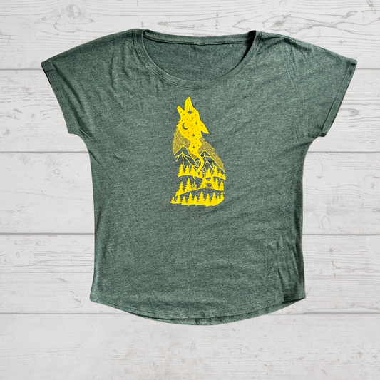 Howling Wolf Dolman Tee