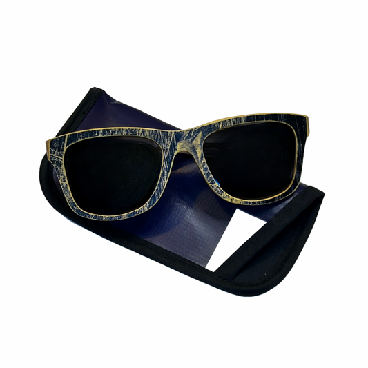 Polarized “Wayfarer” Recycled Skateboard Sunglasses