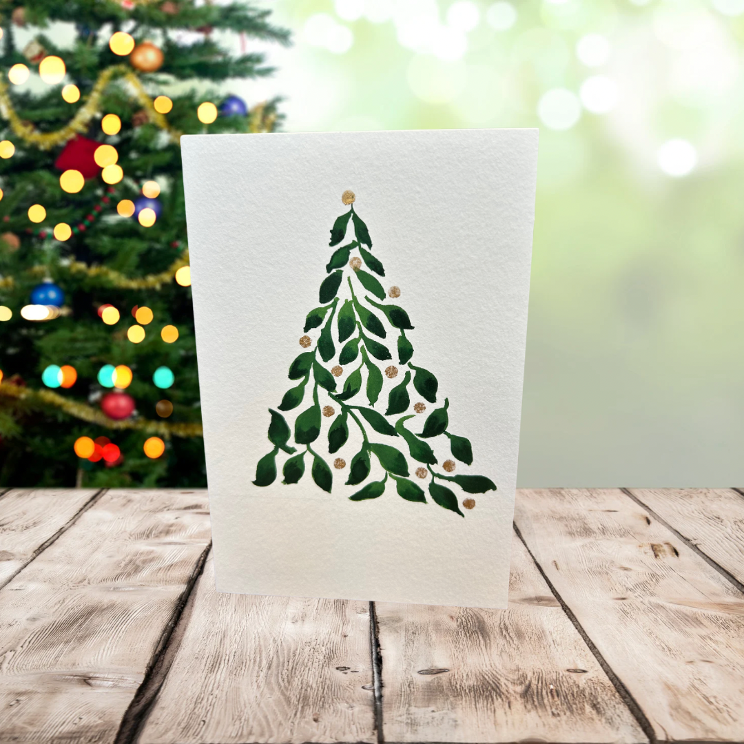 Hand Painted Holiday Cards