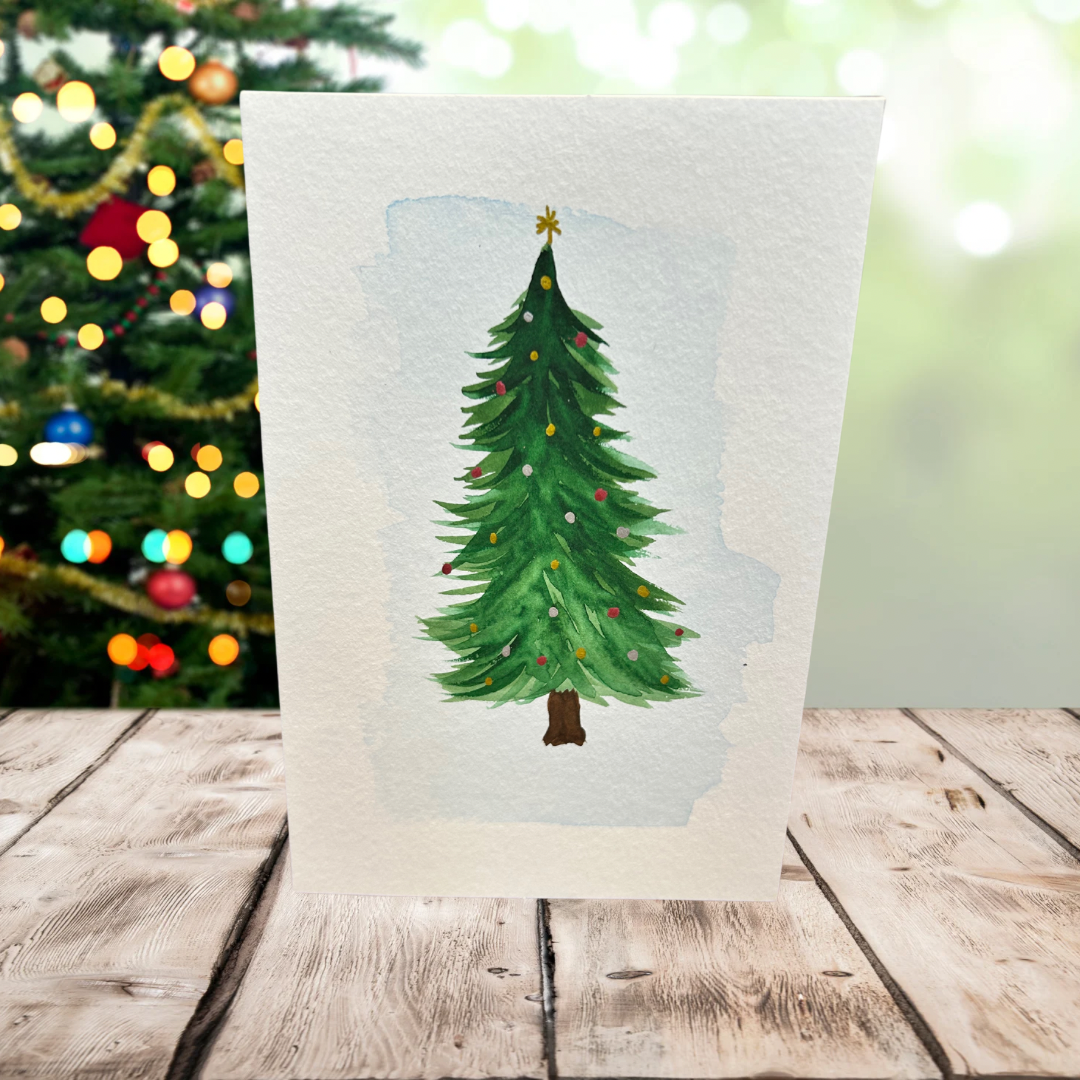 Hand Painted Holiday Cards