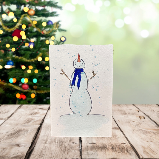 Hand Painted Holiday Cards