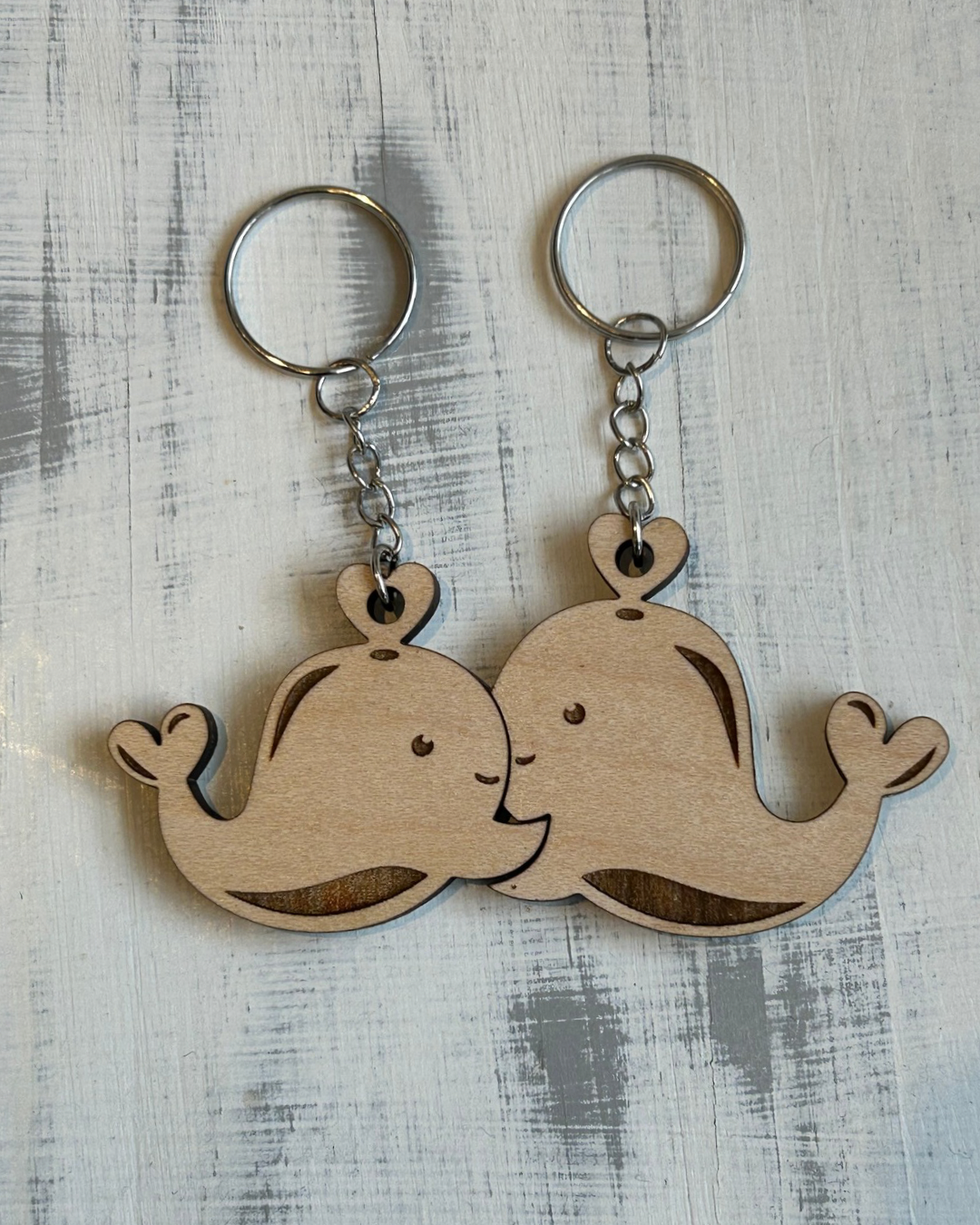 Cuddling Keychain