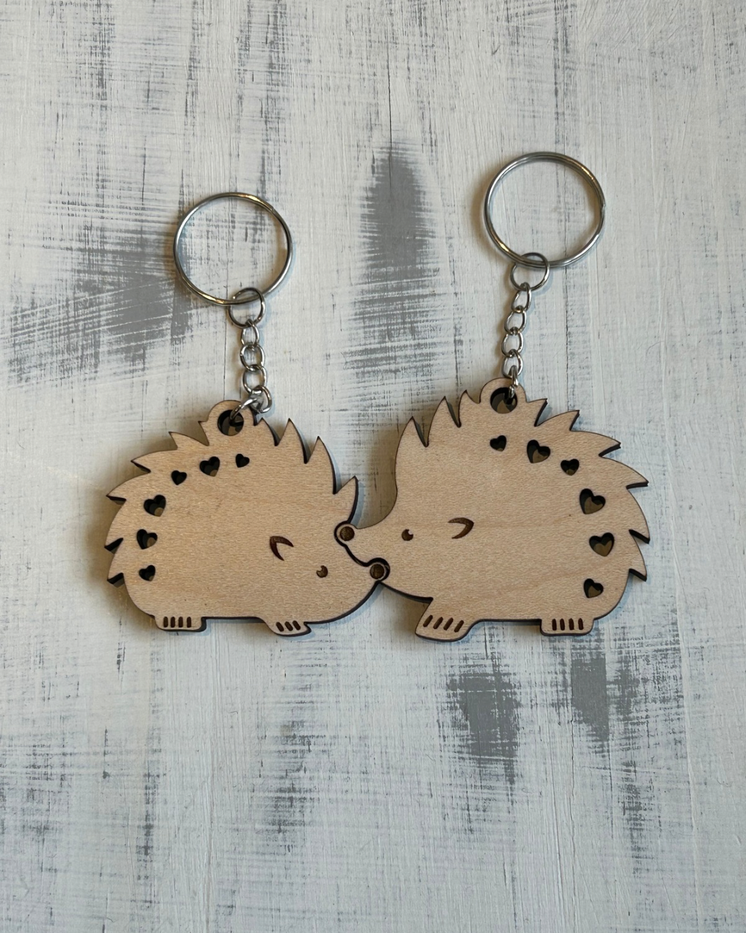 Cuddling Keychain