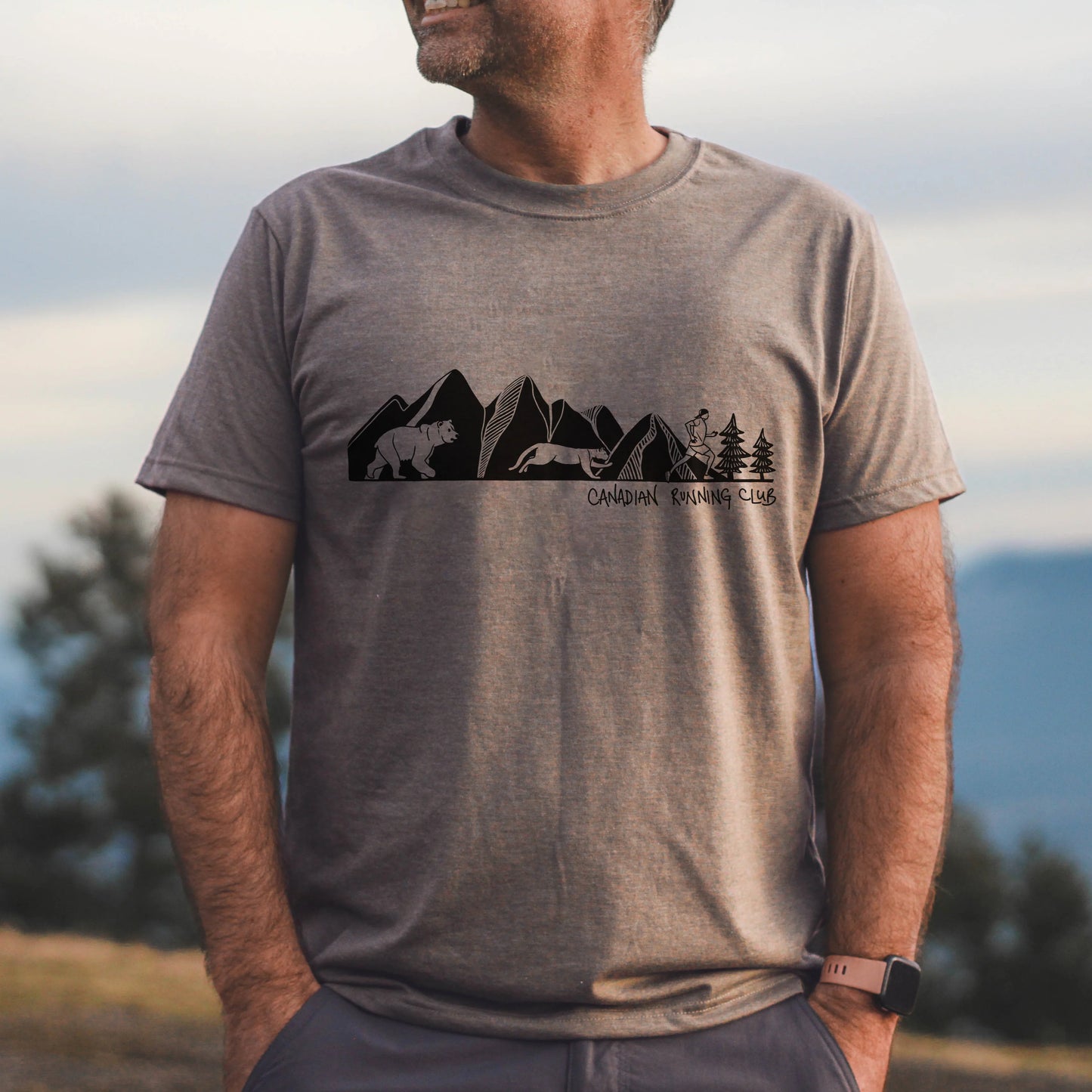 Canadian Running Club Unisex Eco Tee